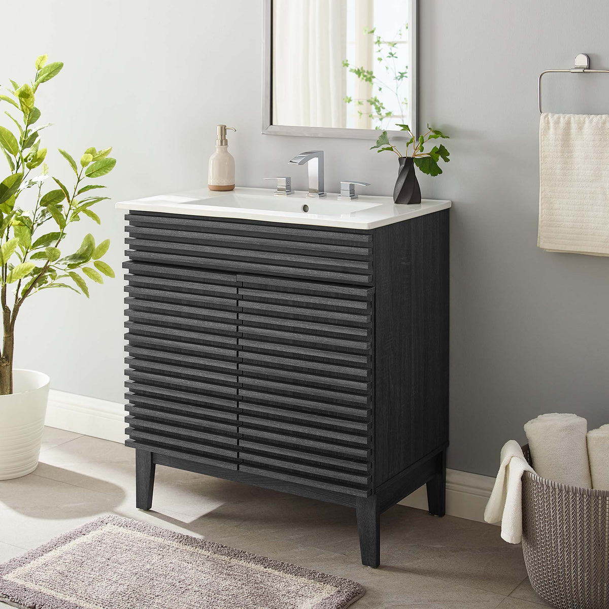 Render Bathroom Vanity Cabinet by Modway