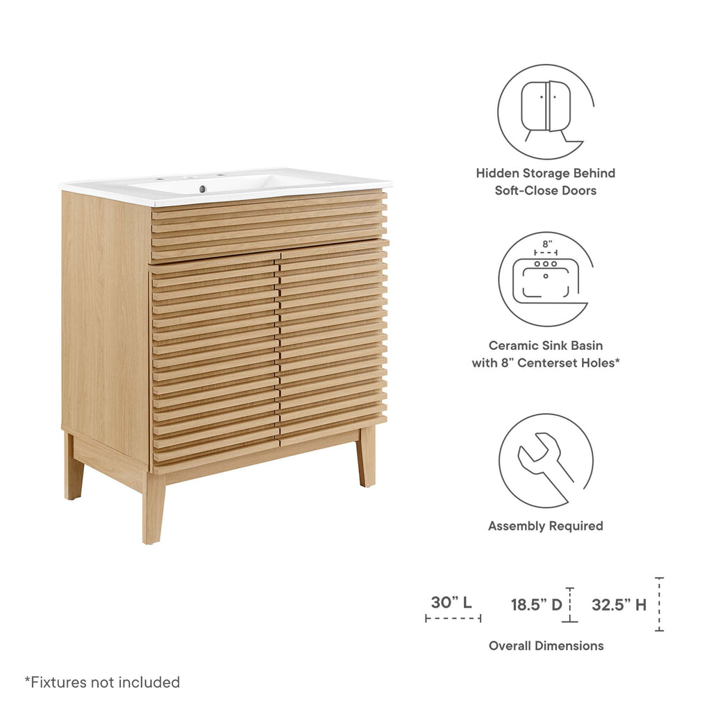 Render Bathroom Vanity Cabinet by Modway