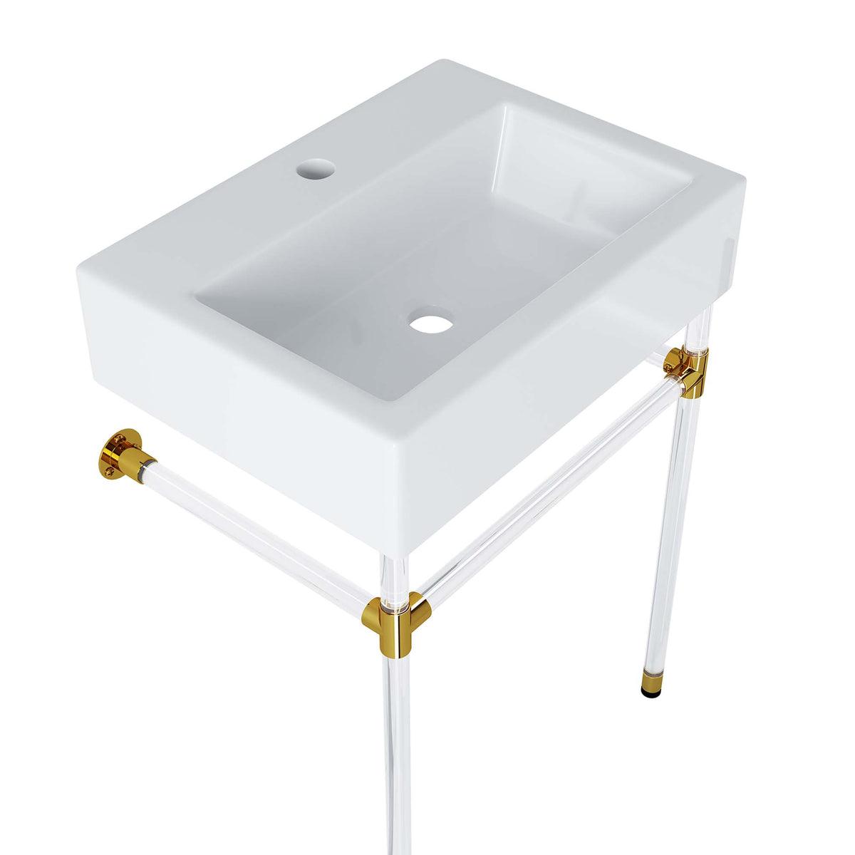 Redeem 24" Acrylic Wall-Mount Bathroom Vanity by Modway
