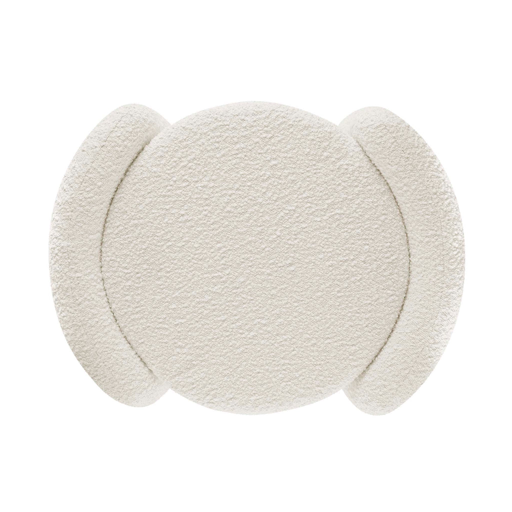 Nebula Boucle Upholstered Ottoman by Modway