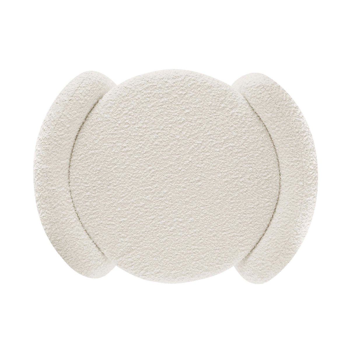 Nebula Boucle Upholstered Ottoman by Modway