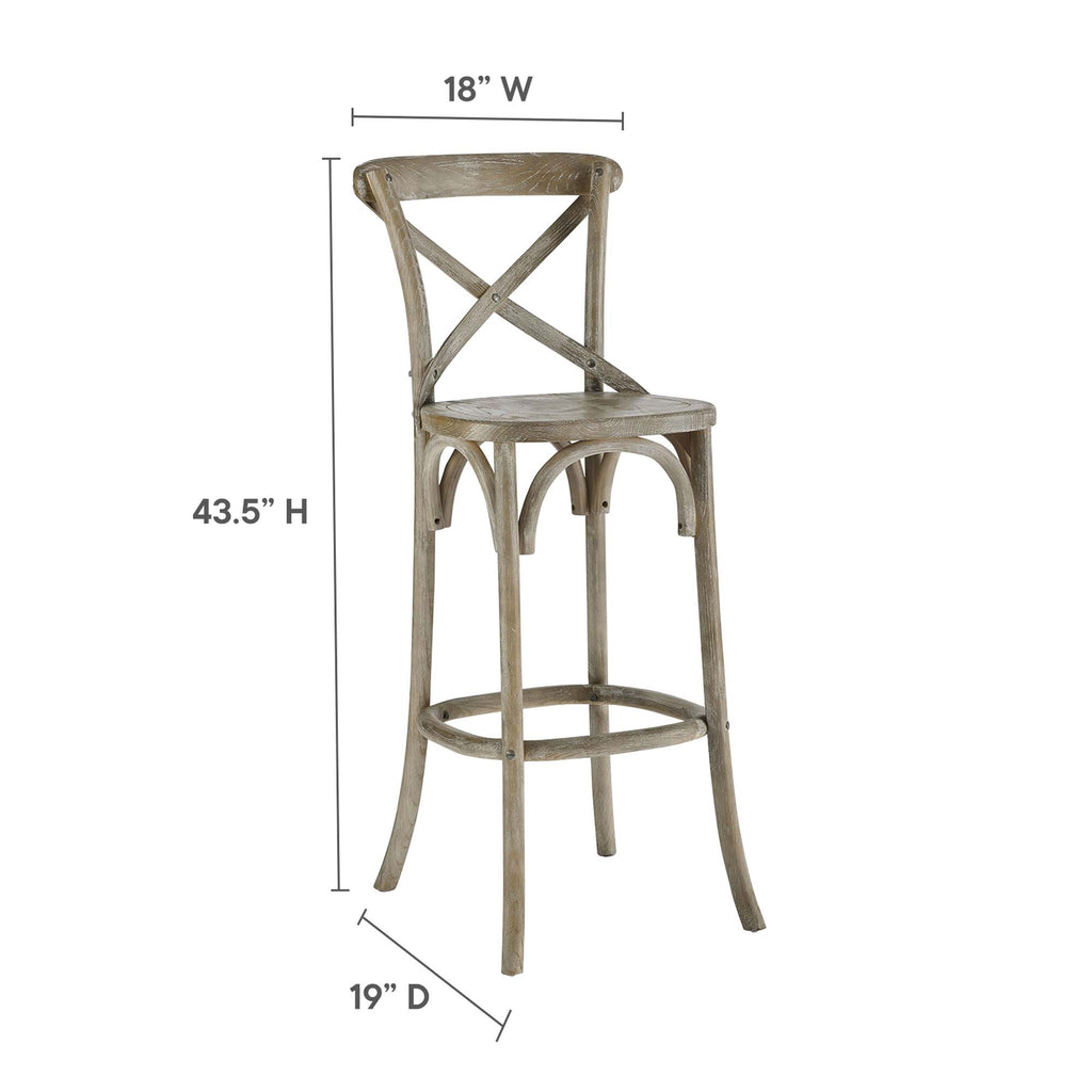 Gear Bar Stool by Modway
