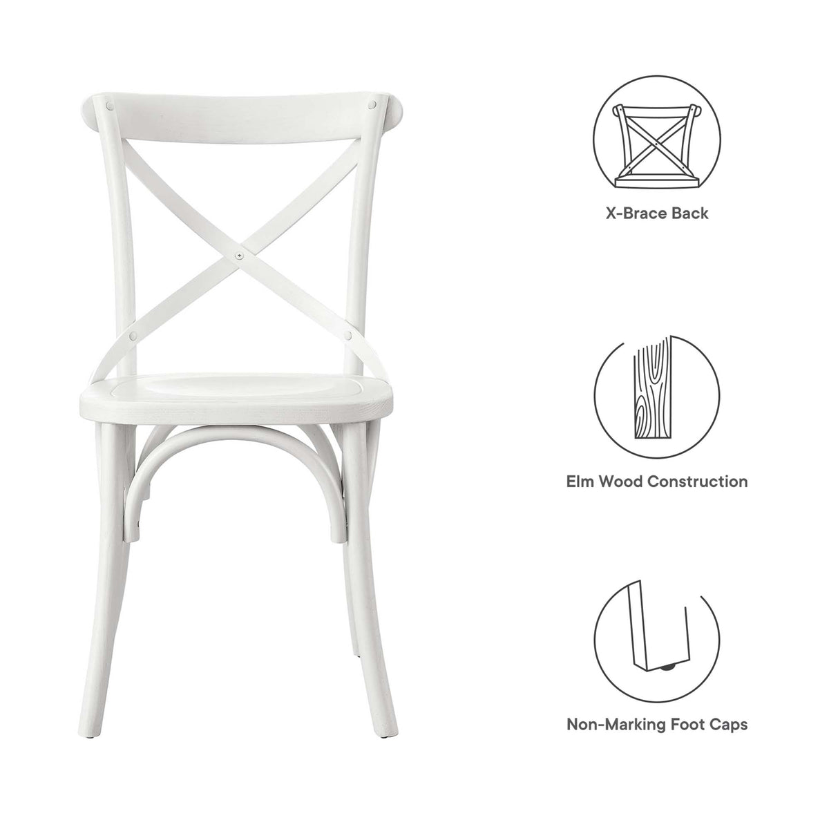 Gear Dining Side Chair by Modway