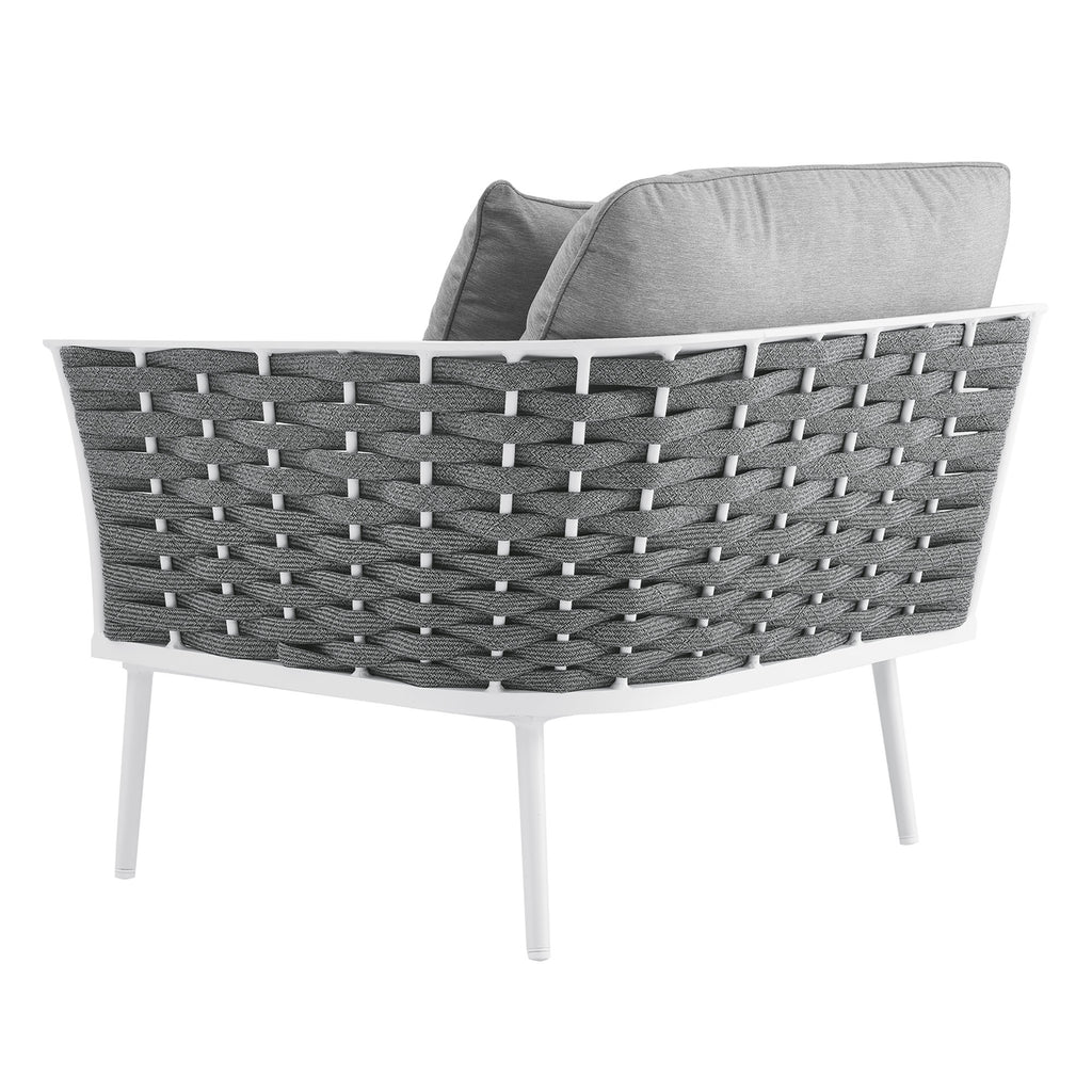 Stance Outdoor Patio Aluminum Right-Facing Armchair by Modway