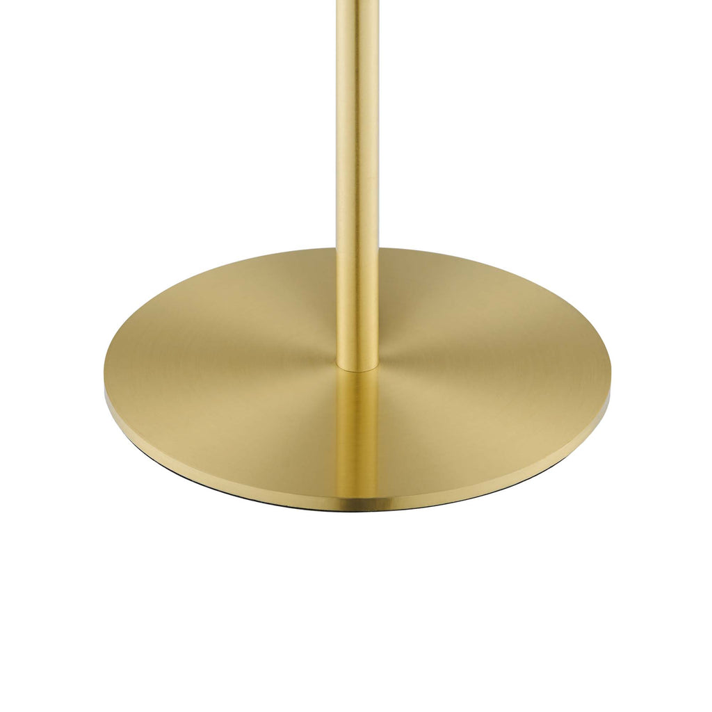 Reprise Glass Sphere Glass and Metal Table Lamp by Modway