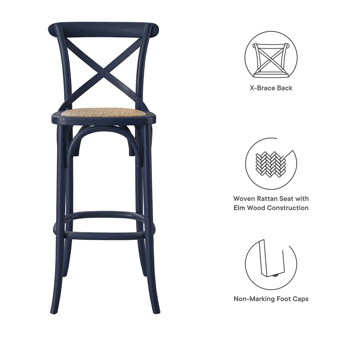 Gear Bar Stool by Modway