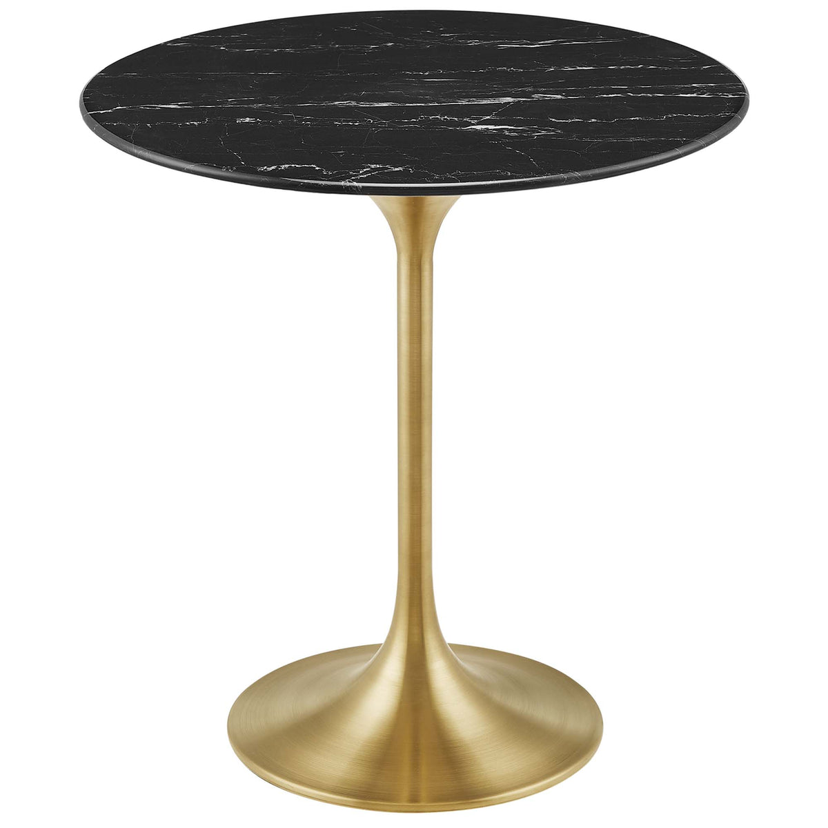 Lippa 20" Round Faux Marble Side Table by Modway