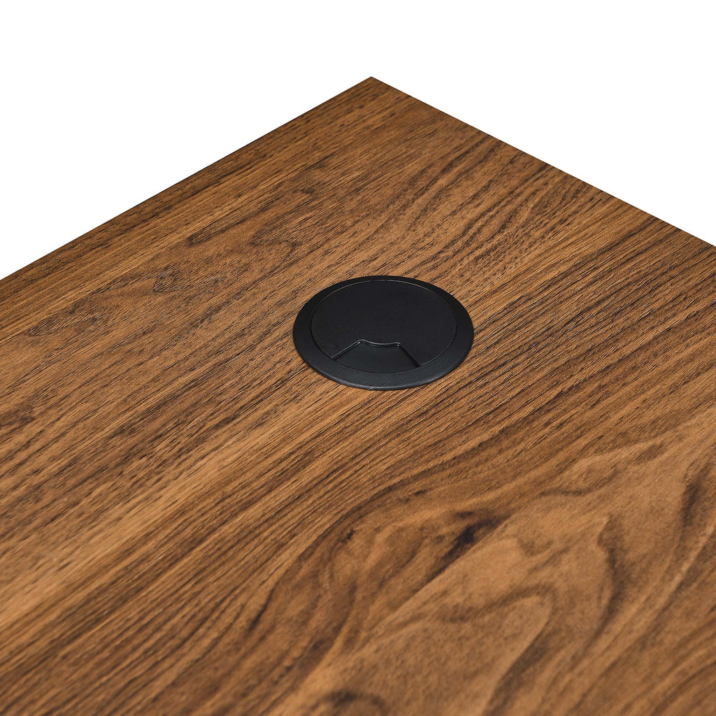 Venture L-Shaped Wood Office Desk by Modway