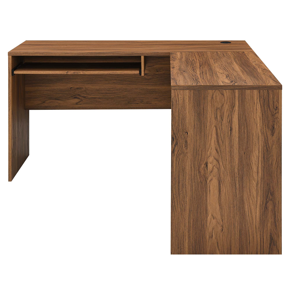 Venture L-Shaped Wood Office Desk by Modway