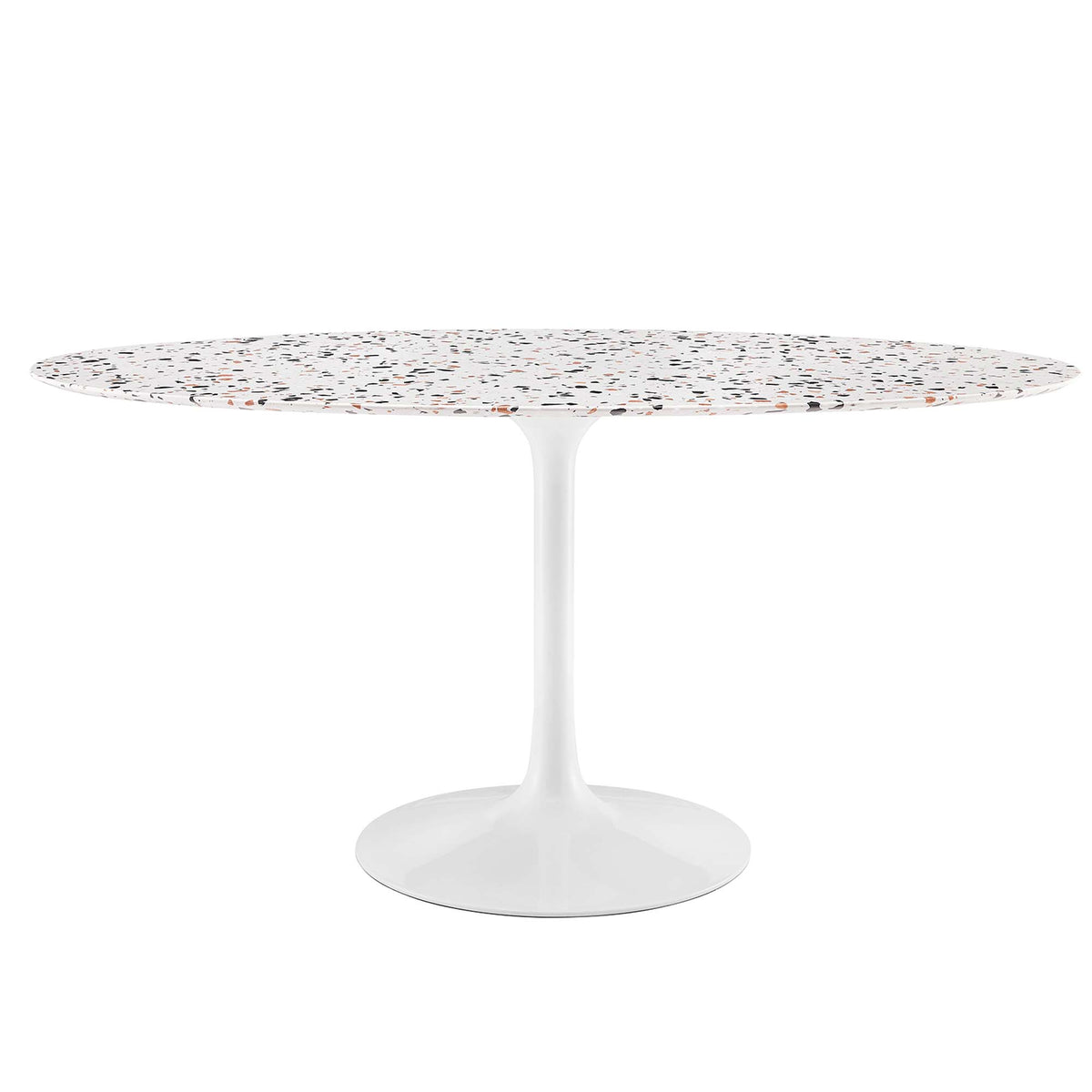 Lippa 60" Oval Terrazzo Dining Table by Modway