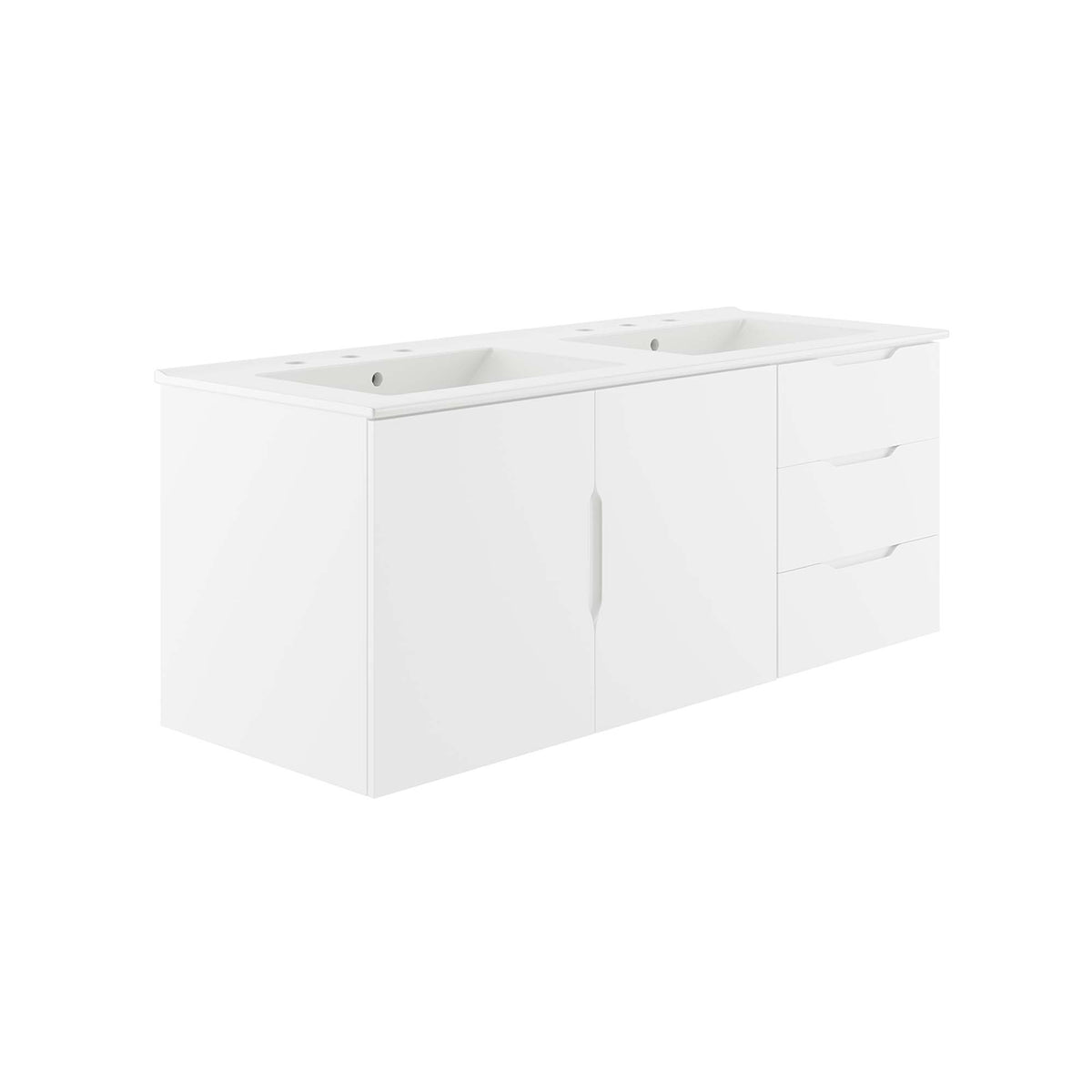 Vitality 48" Double Sink Bathroom Vanity by Modway