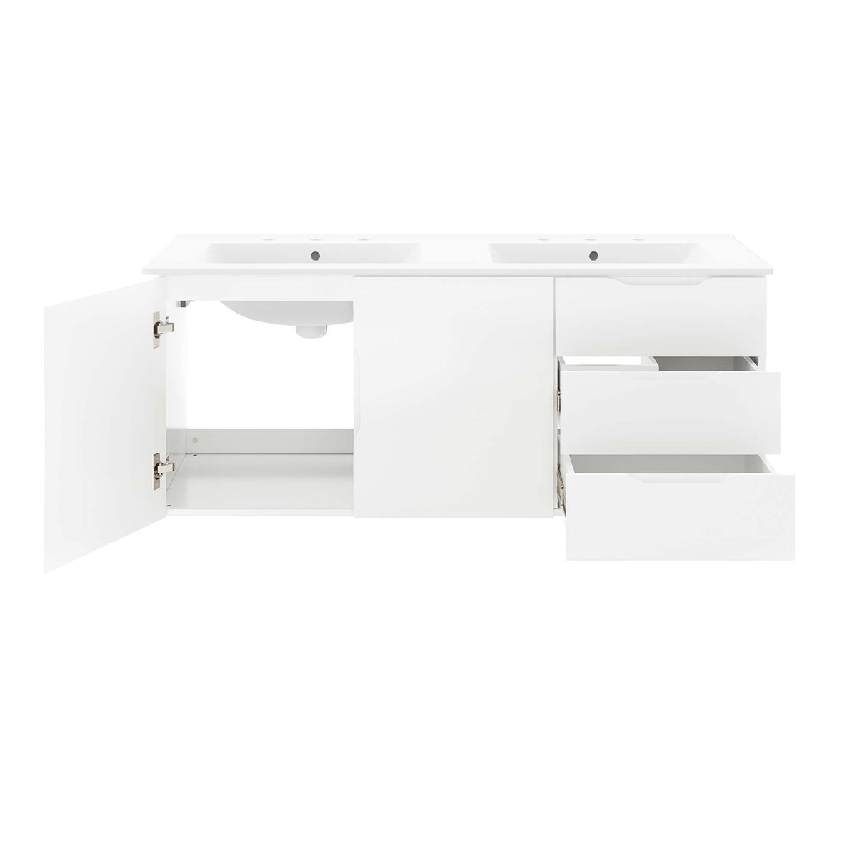 Vitality 48" Double Sink Bathroom Vanity by Modway