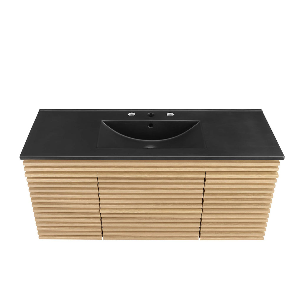 Render Wall-Mount Bathroom Vanity by Modway