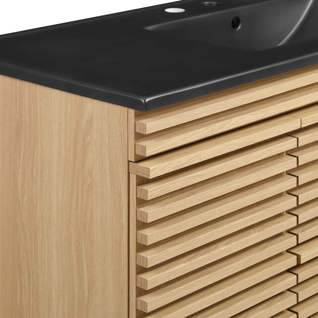 Render Wall-Mount Bathroom Vanity by Modway