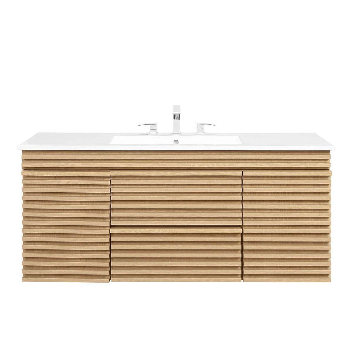 Render Wall-Mount Bathroom Vanity by Modway