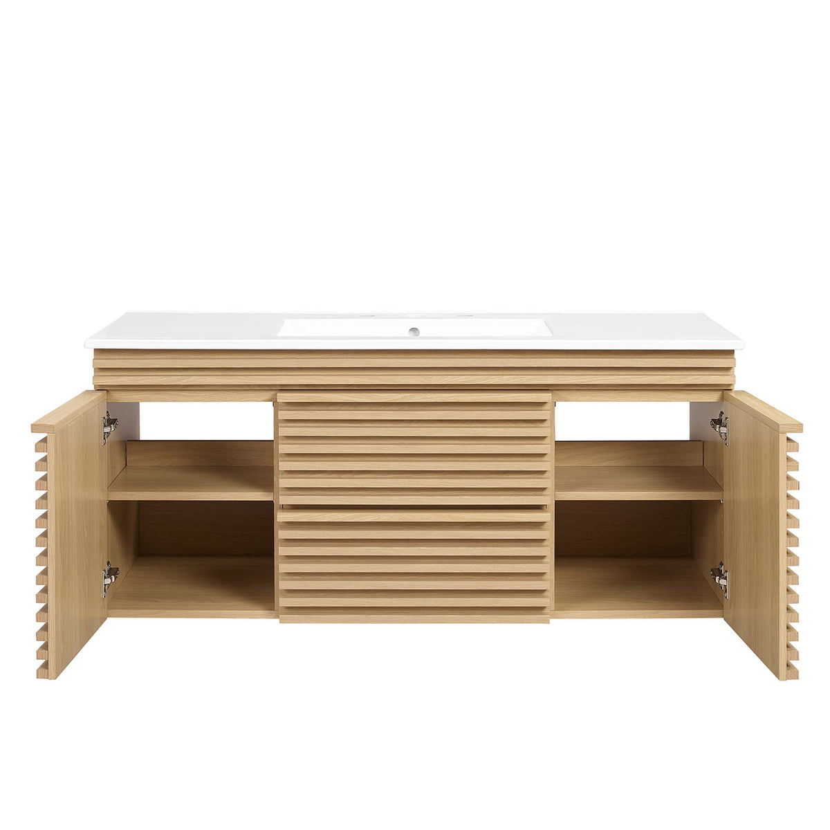 Render Wall-Mount Bathroom Vanity by Modway