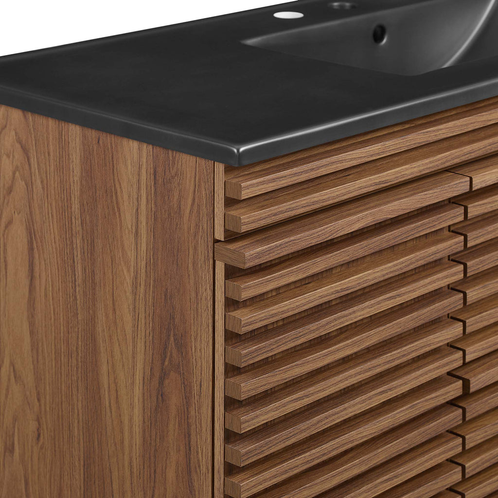 Render Wall-Mount Bathroom Vanity by Modway