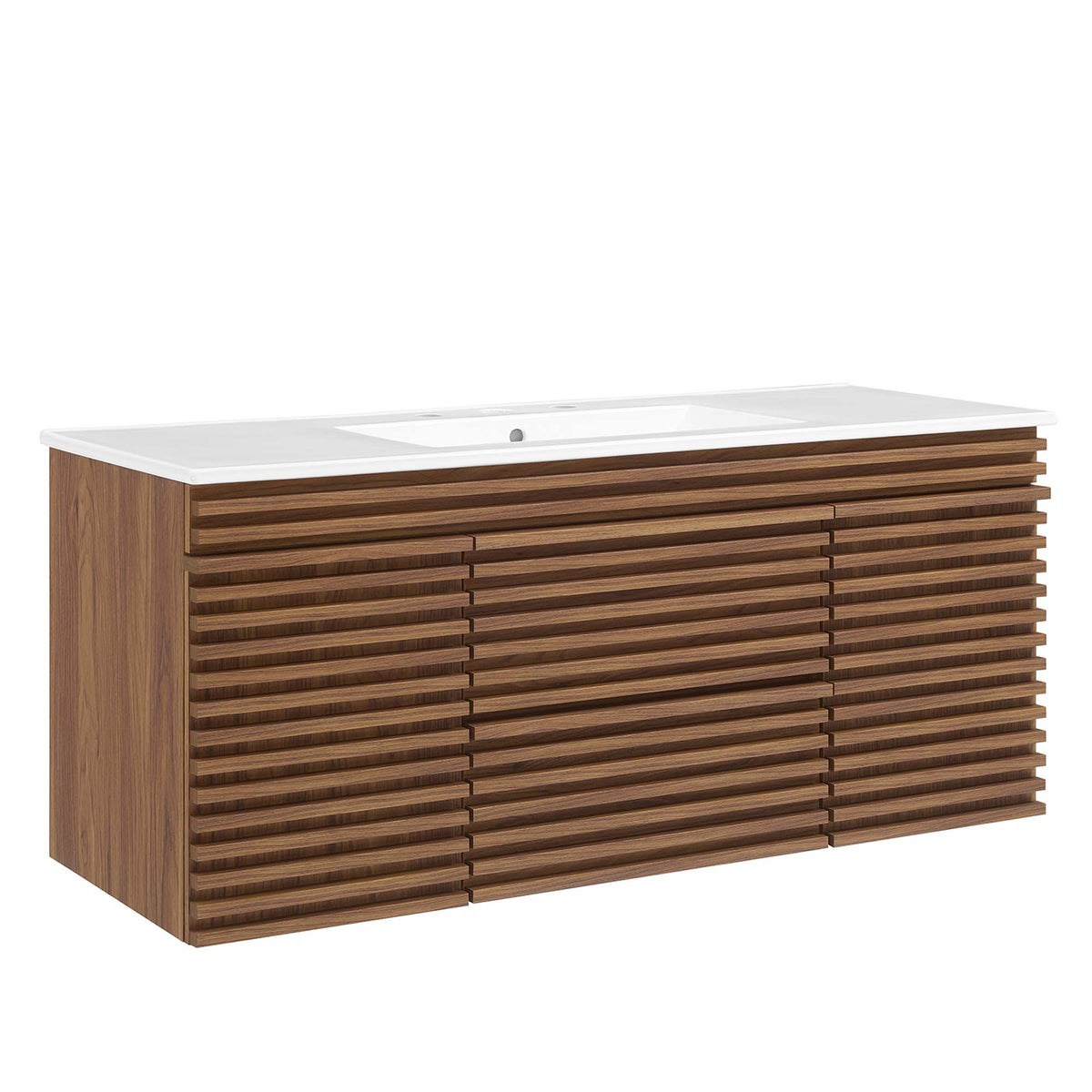 Render Wall-Mount Bathroom Vanity by Modway