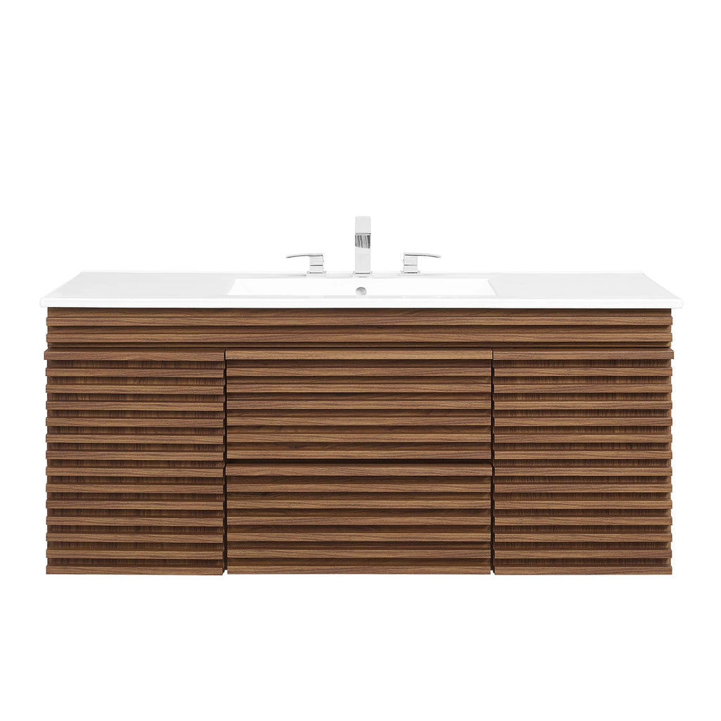 Render Wall-Mount Bathroom Vanity by Modway