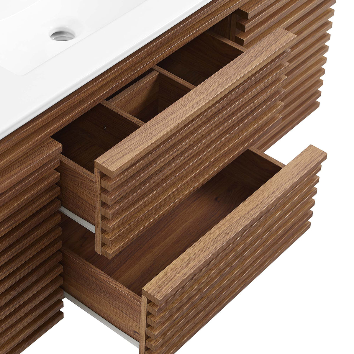 Render Wall-Mount Bathroom Vanity by Modway