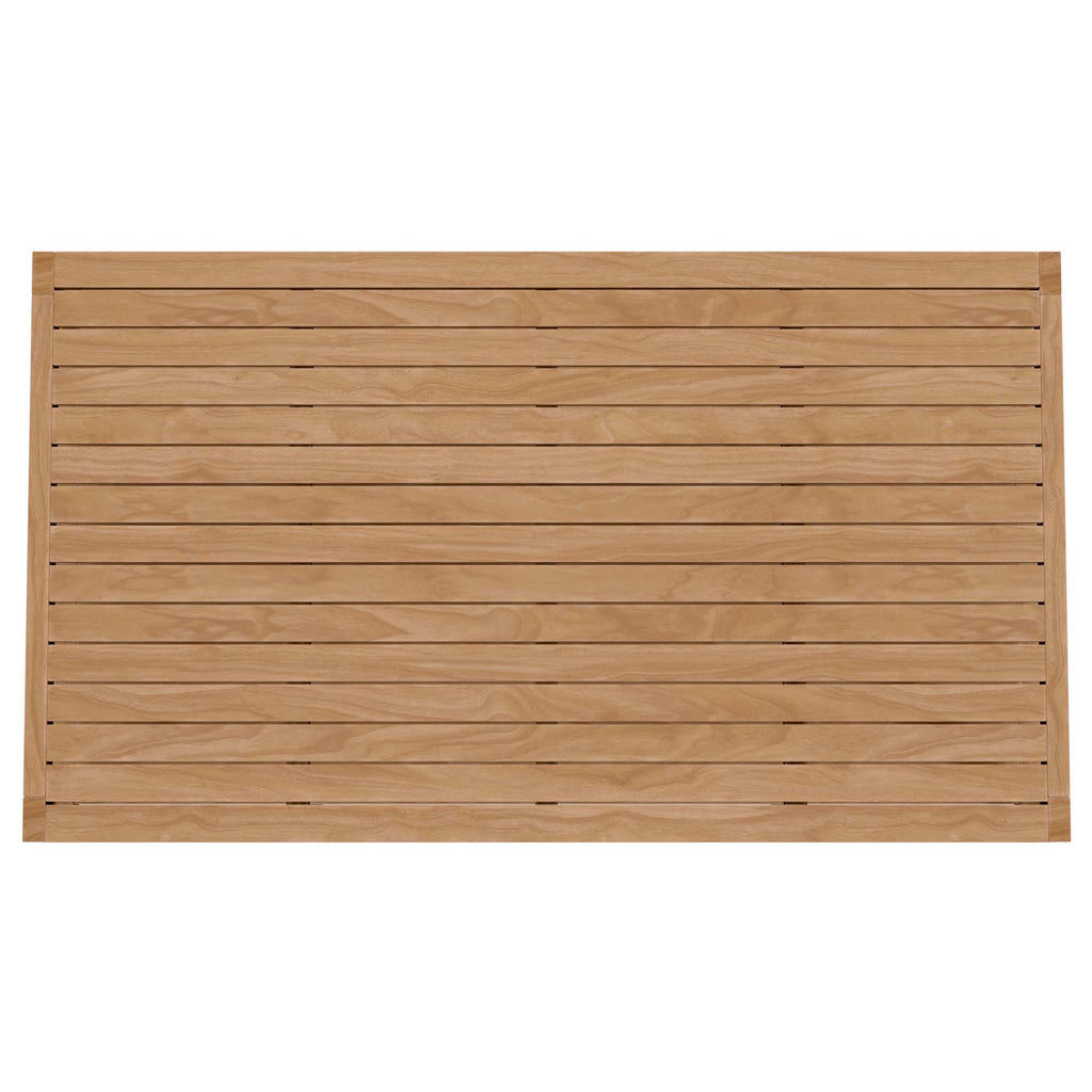 Carlsbad 3-Piece Teak Wood Outdoor Patio Set by Modway