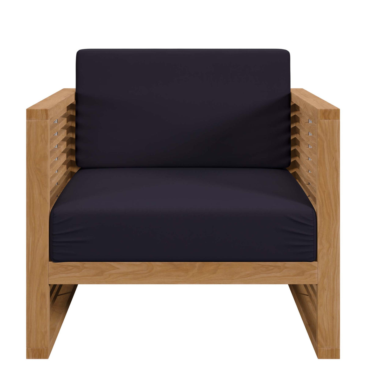 Carlsbad 3-Piece Teak Wood Outdoor Patio Set by Modway