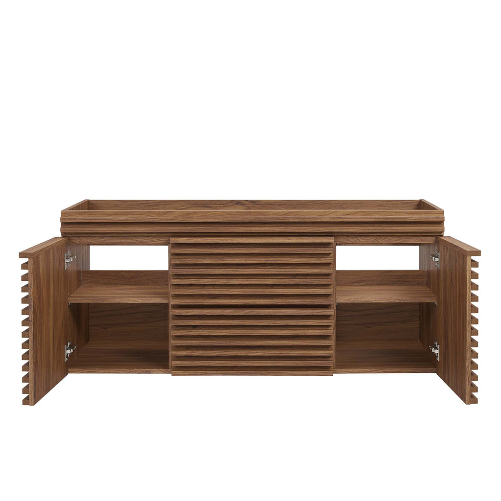 Render Single Sink Compatible (not included) Bathroom Vanity Cabinet by Modway