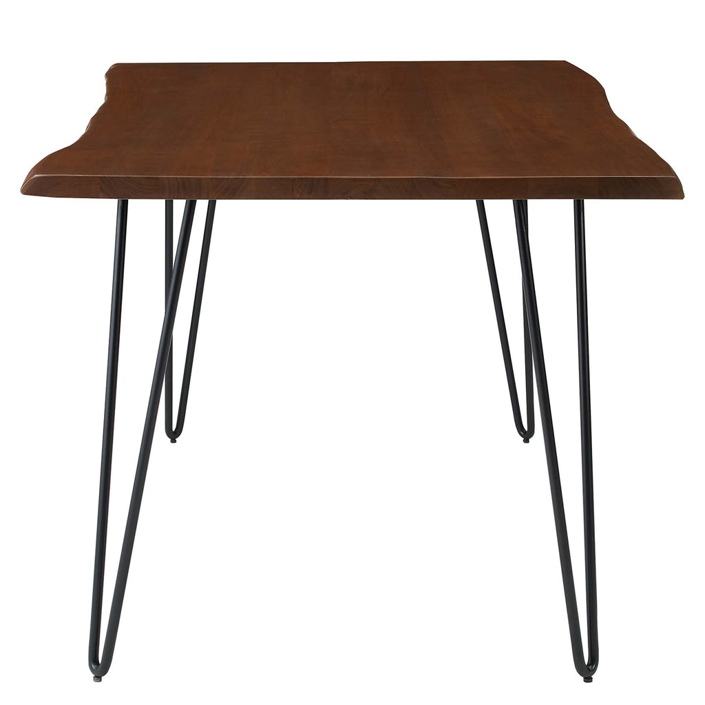 Ardor Live Edge Acacia Wood Acacia Wood Dining Table by Modway