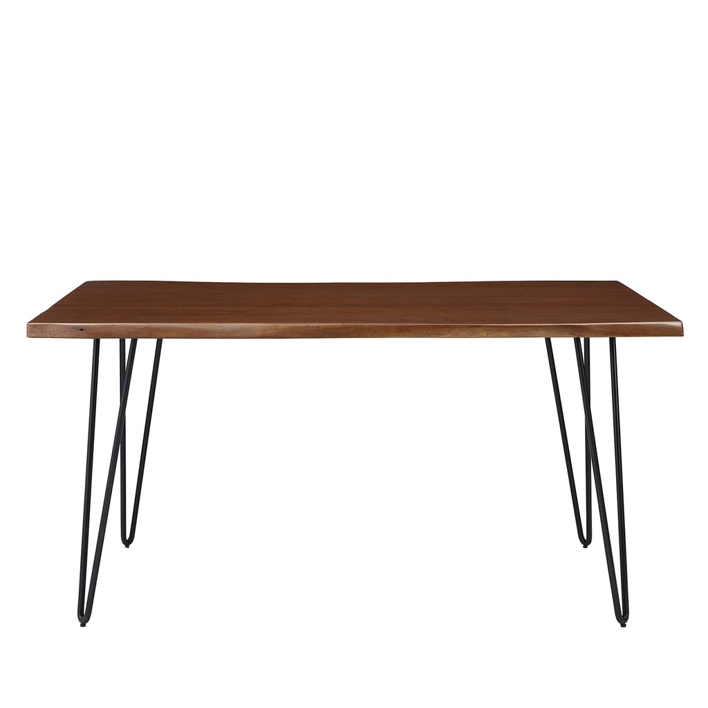 Ardor Live Edge Acacia Wood Acacia Wood Dining Table by Modway