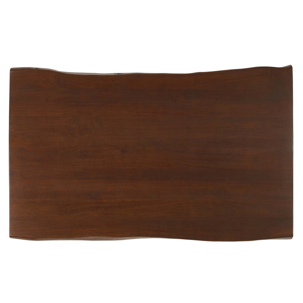 Ardor Live Edge Acacia Wood Acacia Wood Dining Table by Modway