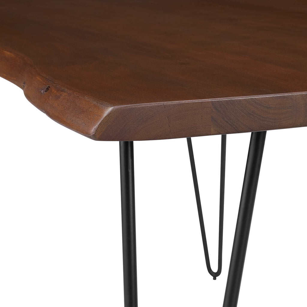 Ardor Live Edge Acacia Wood Acacia Wood Dining Table by Modway