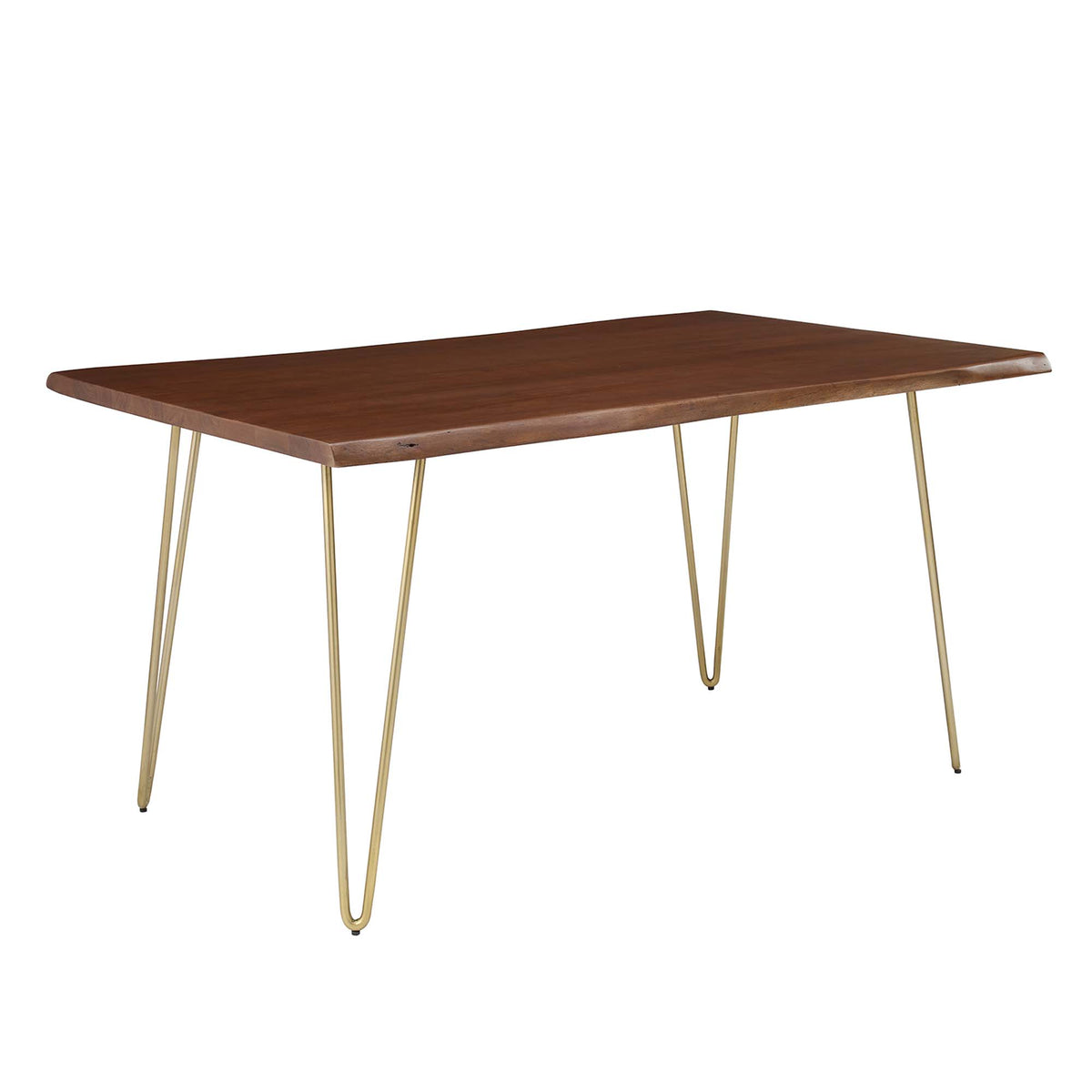 Ardor Live Edge Acacia Wood Acacia Wood Dining Table by Modway