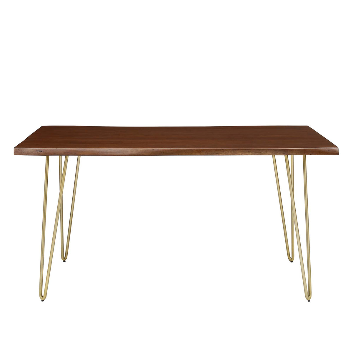 Ardor Live Edge Acacia Wood Acacia Wood Dining Table by Modway