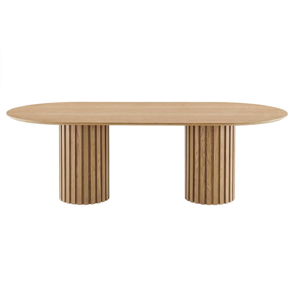 Senja 95" Oval Dining Table by Modway
