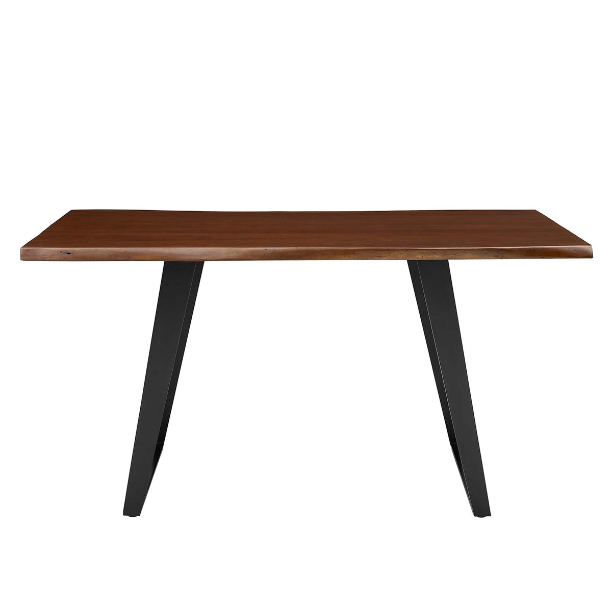 Viggo Live Edge Acacia Wood Acacia Wood Dining Table by Modway
