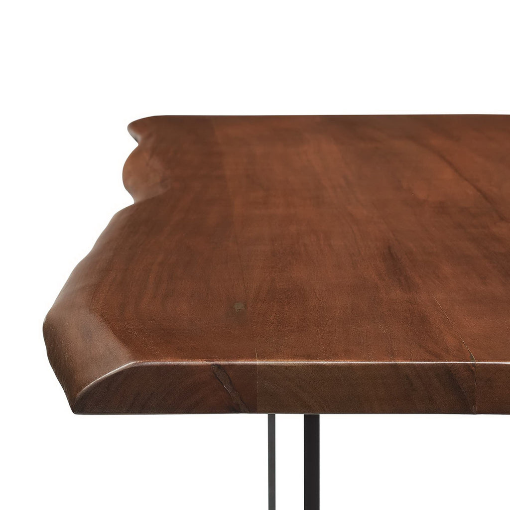 Viggo Live Edge Acacia Wood Acacia Wood Dining Table by Modway