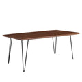 Ardor Live Edge Acacia Wood Acacia Wood Dining Table by Modway