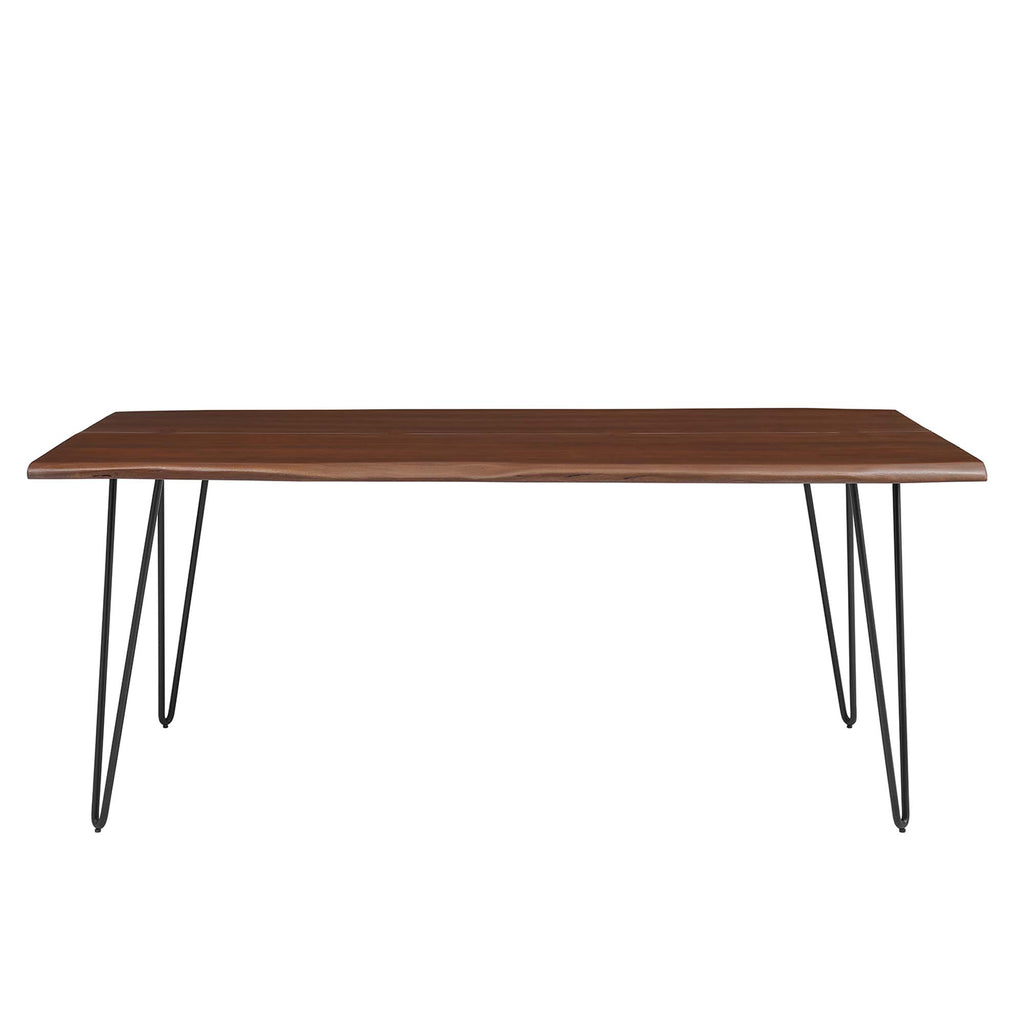 Ardor Live Edge Acacia Wood Acacia Wood Dining Table by Modway