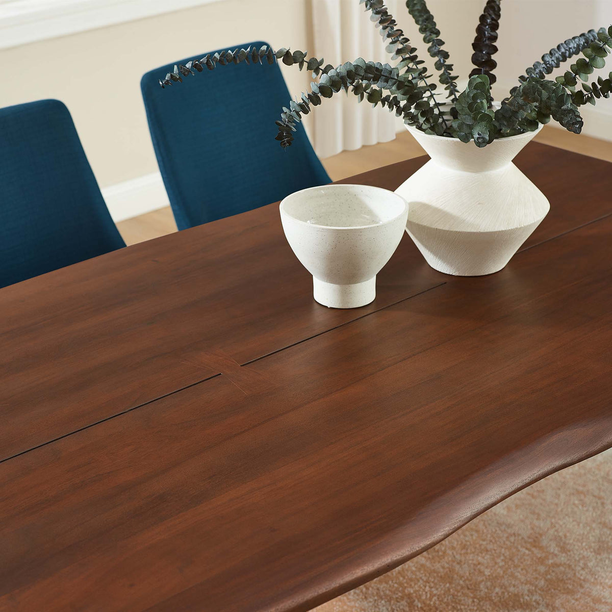 Ardor Live Edge Acacia Wood Acacia Wood Dining Table by Modway