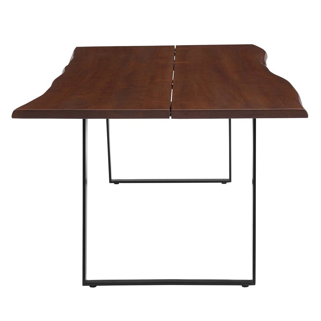 Viggo Live Edge Acacia Wood Acacia Wood Dining Table by Modway