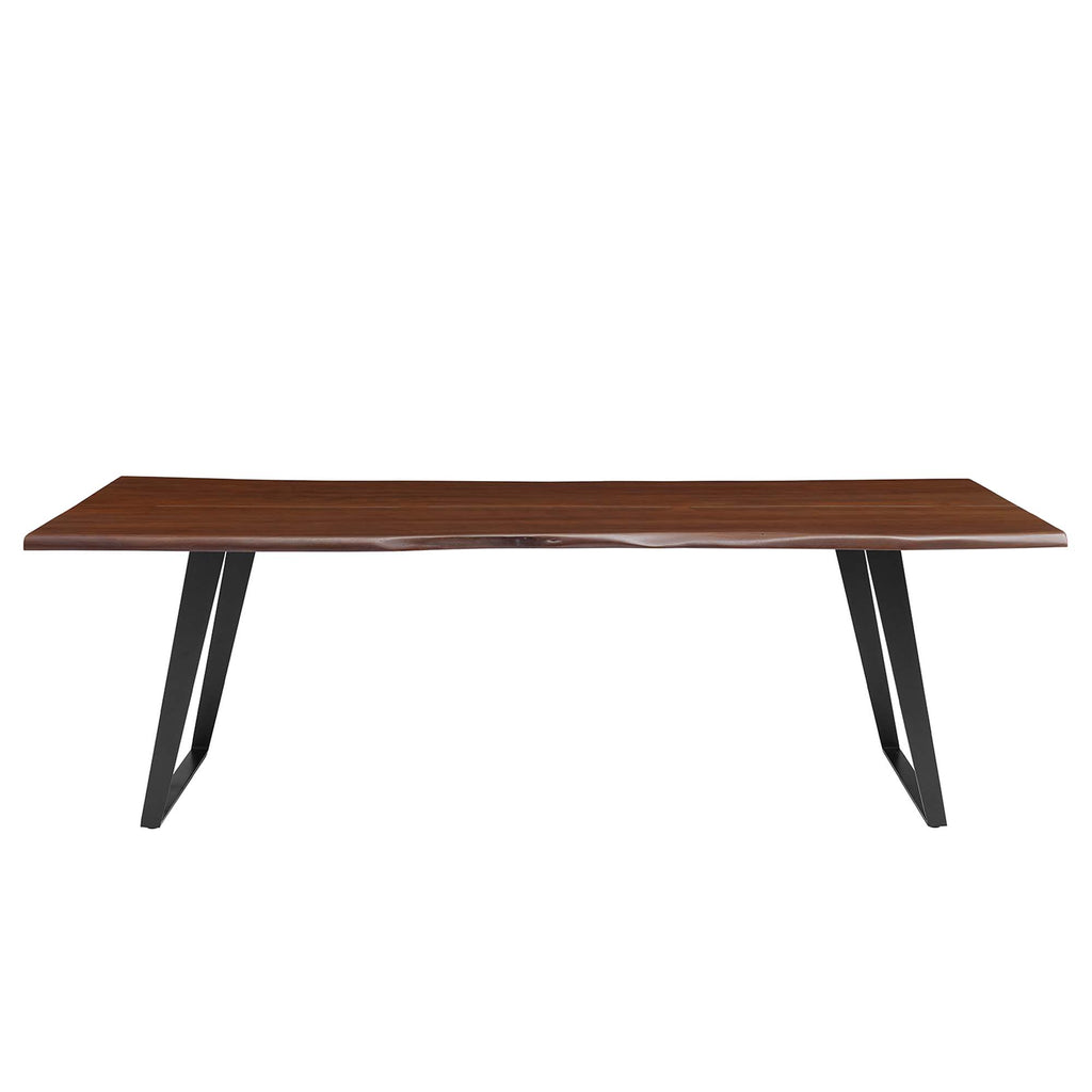 Viggo Live Edge Acacia Wood Acacia Wood Dining Table by Modway