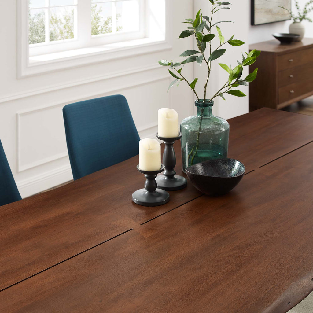 Viggo Live Edge Acacia Wood Acacia Wood Dining Table by Modway
