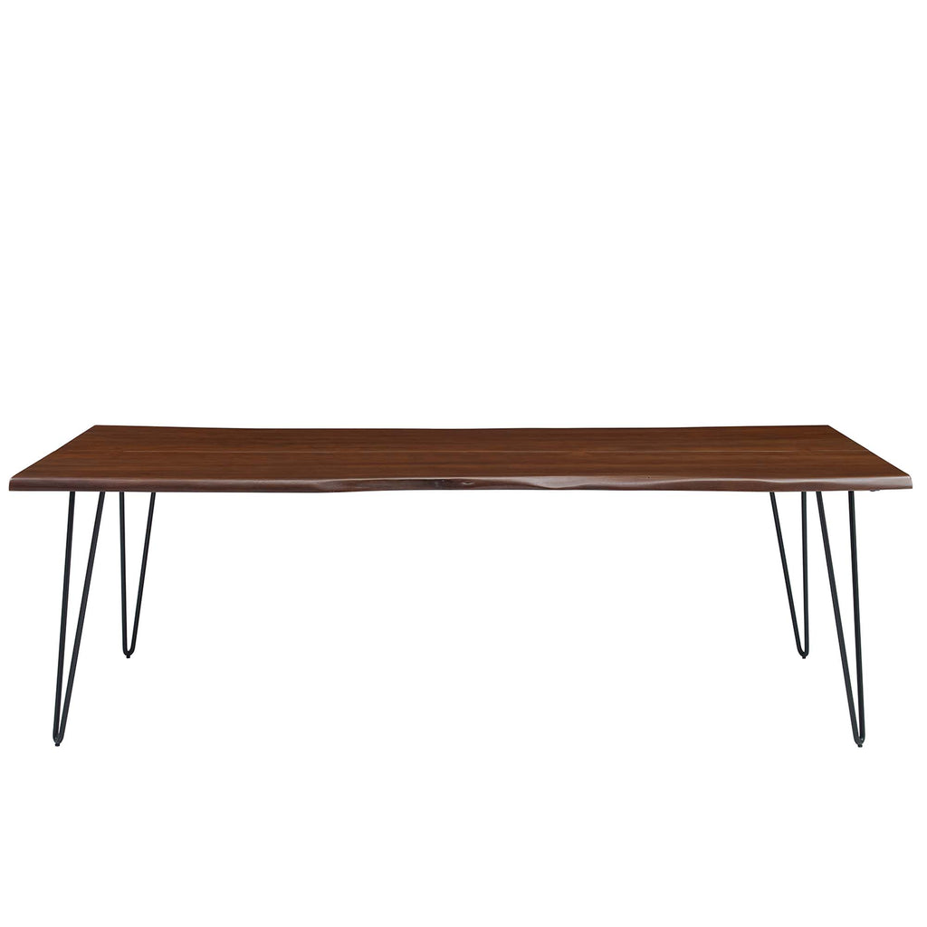 Ardor Live Edge Acacia Wood Acacia Wood Dining Table by Modway