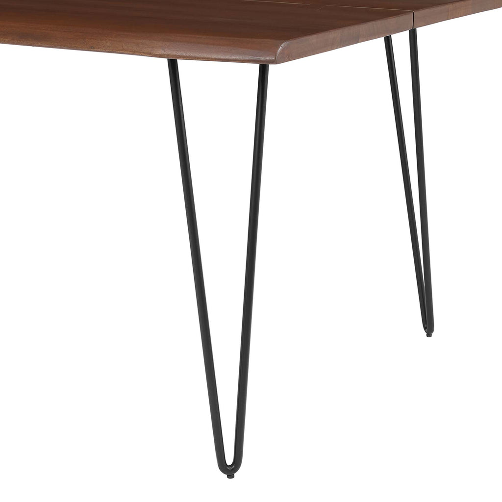 Ardor Live Edge Acacia Wood Acacia Wood Dining Table by Modway
