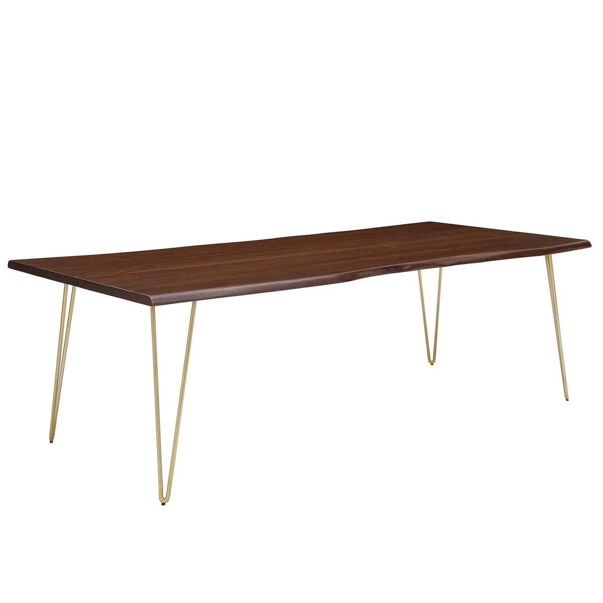 Ardor Live Edge Acacia Wood Acacia Wood Dining Table by Modway