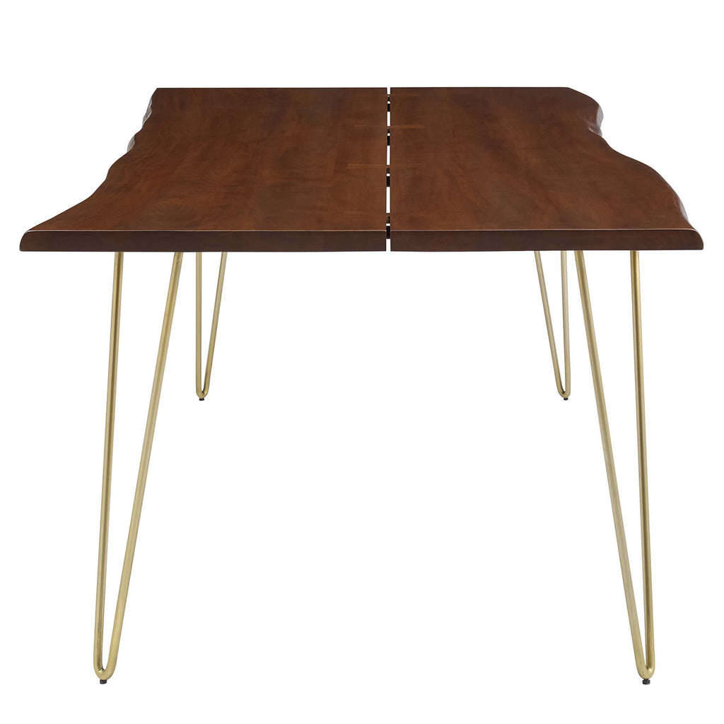 Ardor Live Edge Acacia Wood Acacia Wood Dining Table by Modway