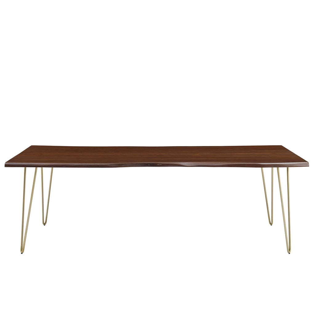 Ardor Live Edge Acacia Wood Acacia Wood Dining Table by Modway