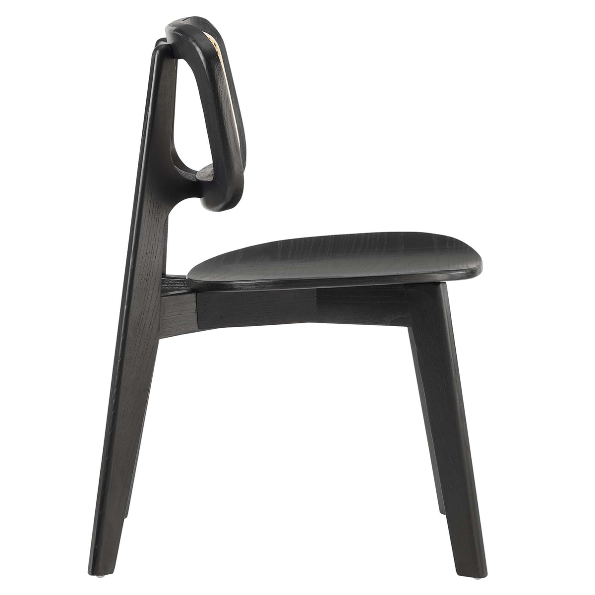 Habitat Wood Dining Side Chair Set of 2 by Modway