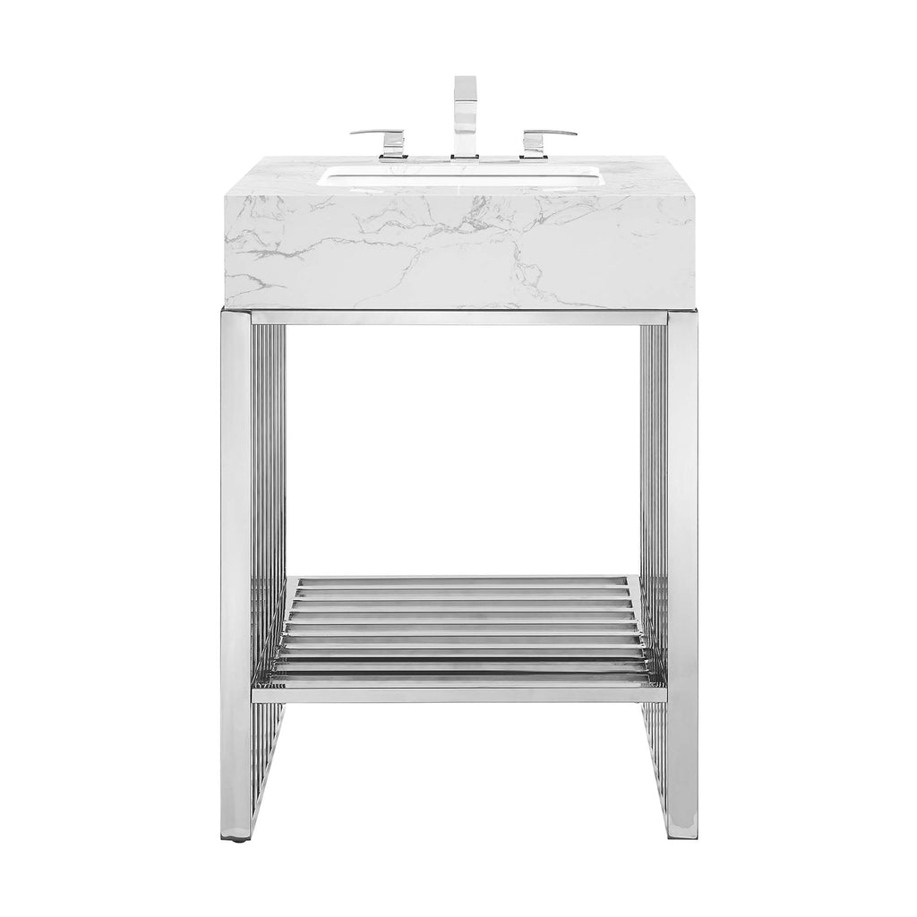 Gridiron Bathroom Vanity by Modway