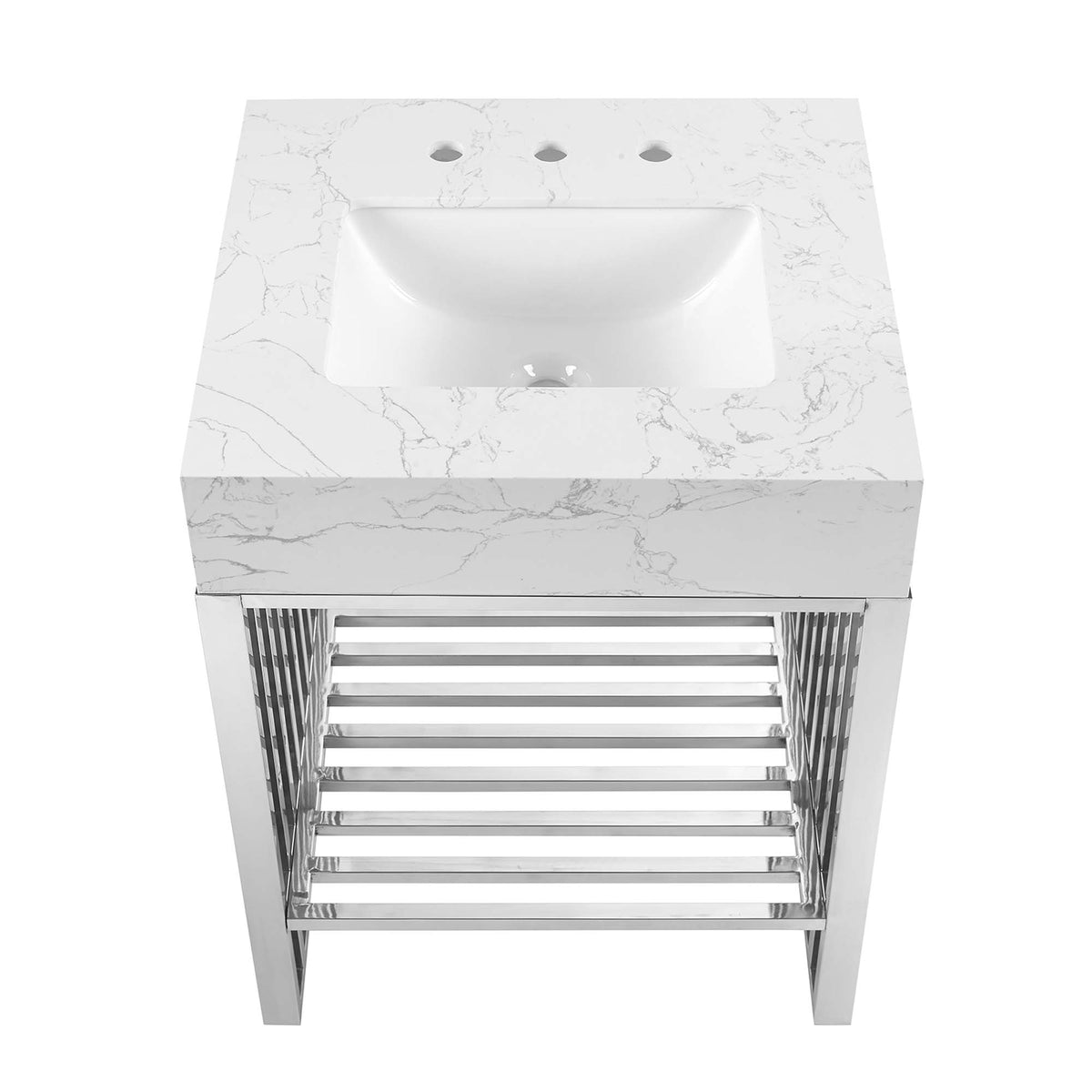 Gridiron Bathroom Vanity by Modway